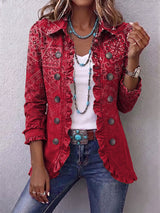 Sylvie | Ruffled Bohemian Jacket