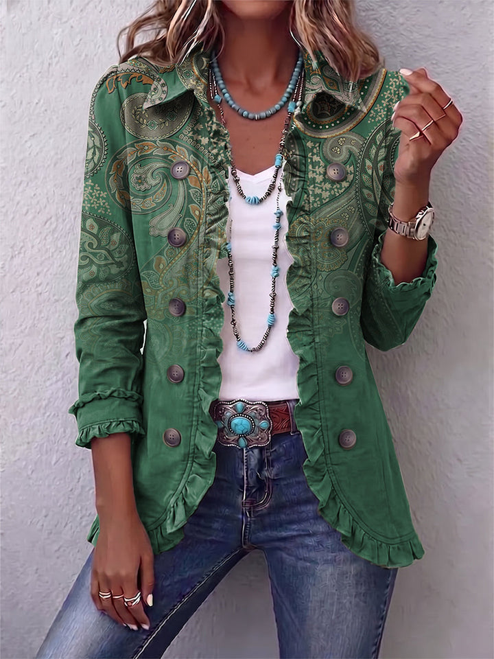 Anouk | Bohemian Ruffled Jacket
