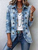 Henrietta | Ruffle-Trim Statement Jacket