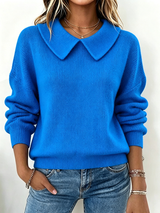 Hattie | Refined Collared Sweater