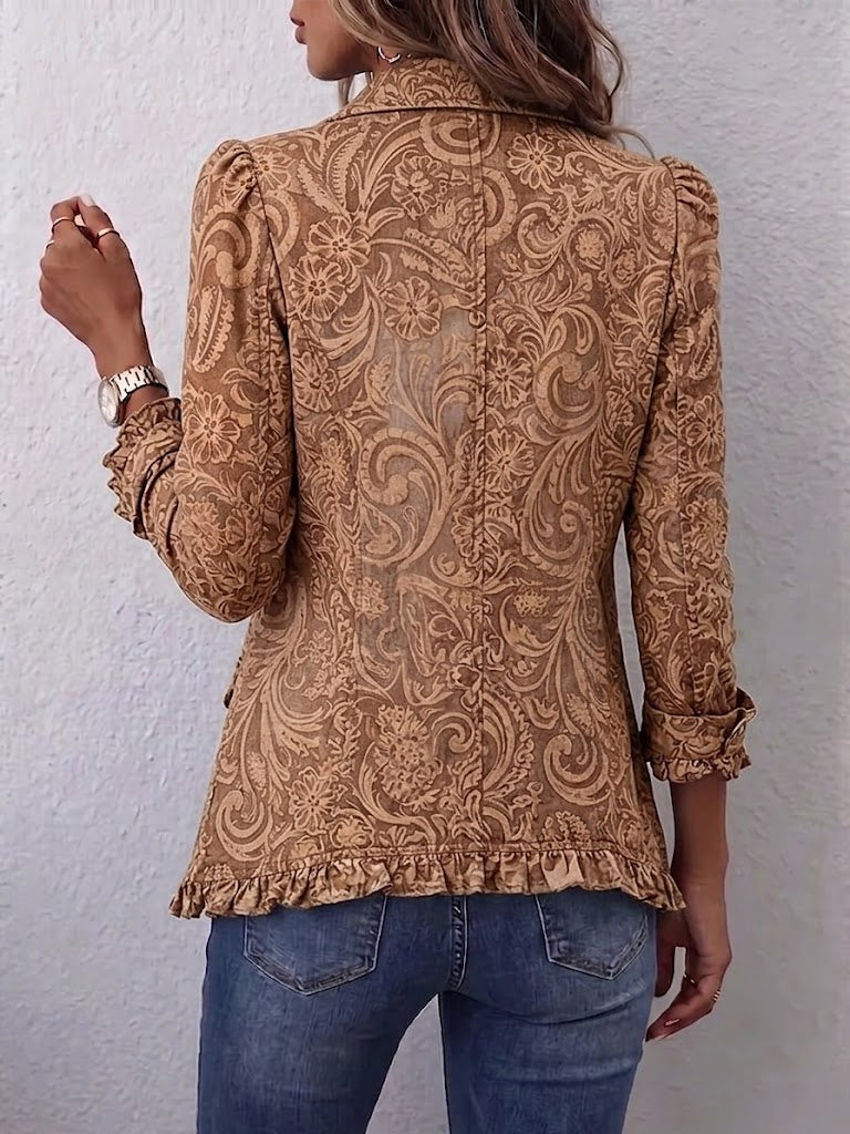 Savannah | Bohemian Ruffled Jacket