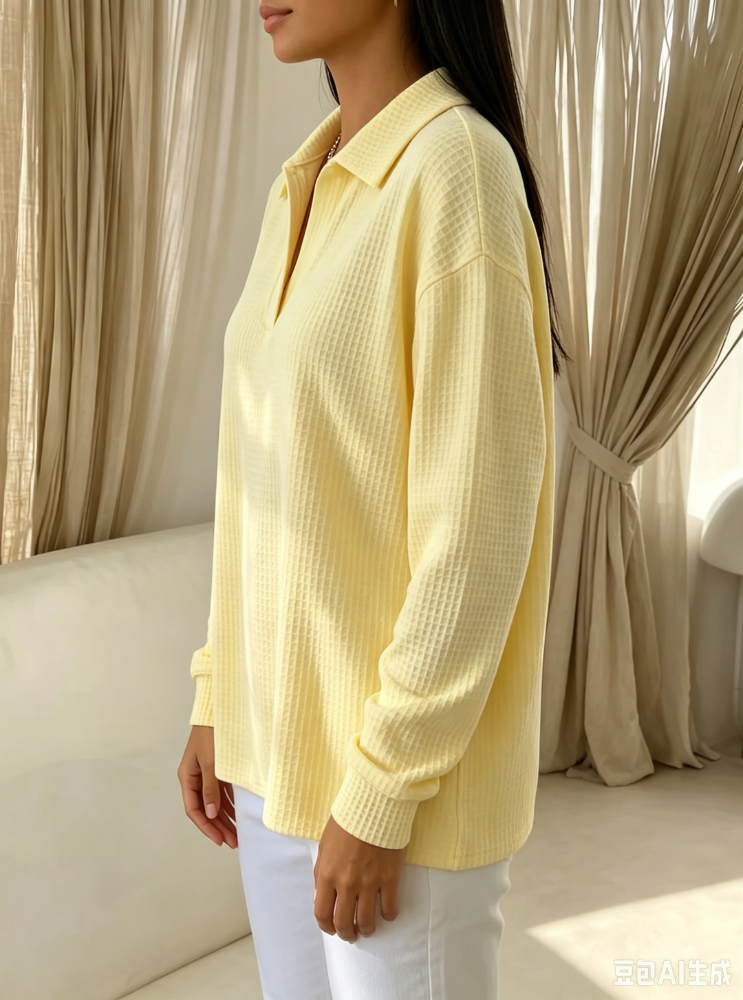 Fabienne | Relaxed Collared Polo Shirt