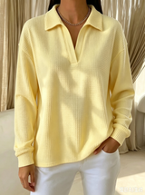 Fabienne | Relaxed Collared Polo Shirt