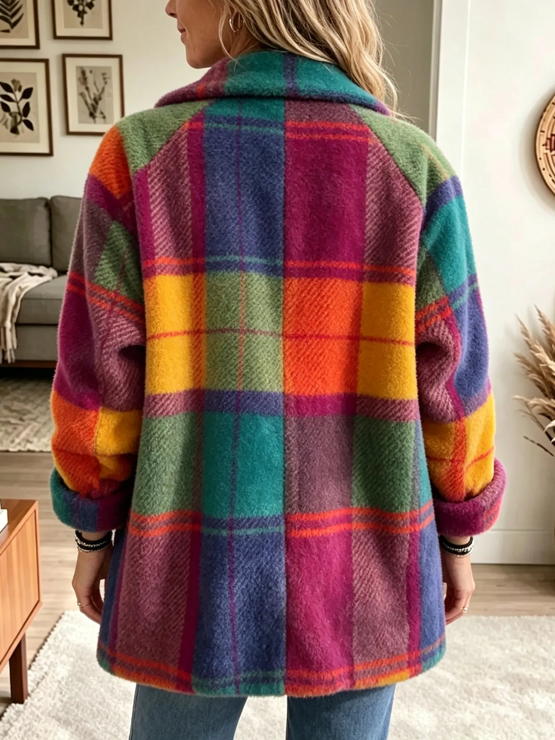 Heidi | Bold Plaid Jacket