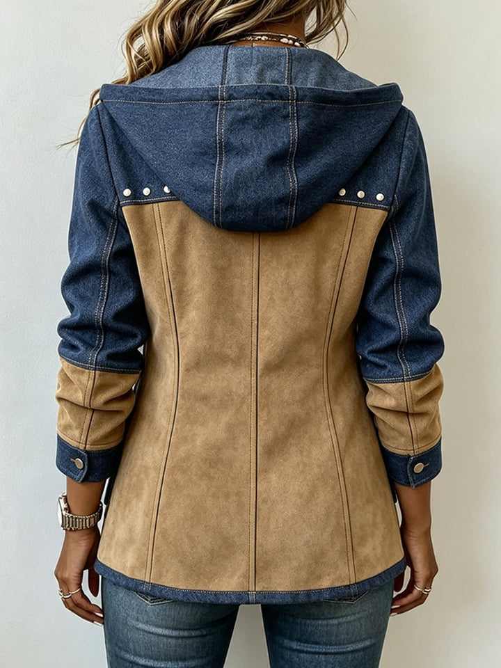 Corabelle | Colorblock Hooded Jacket