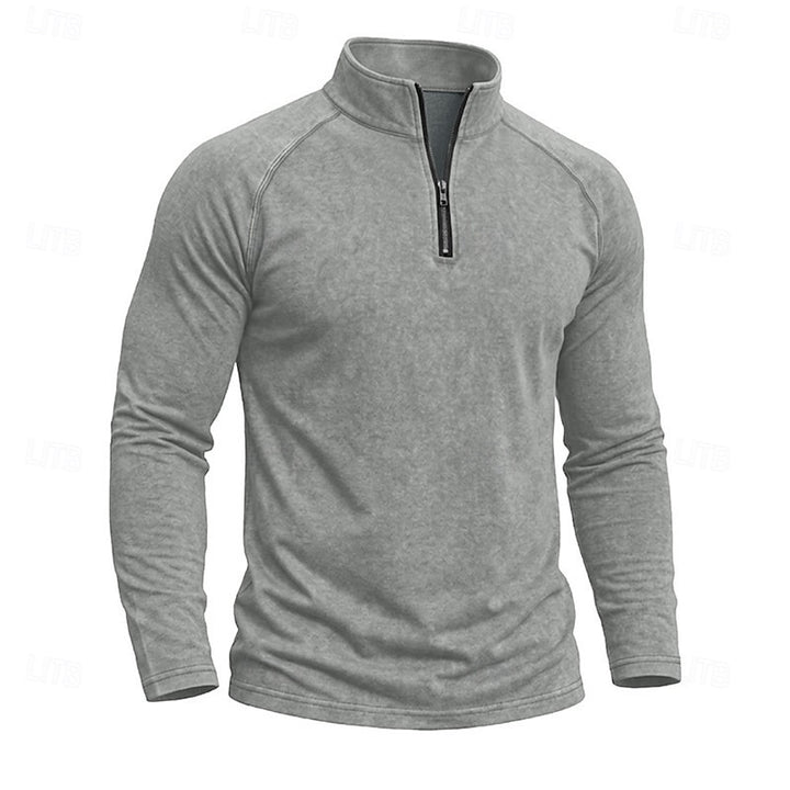 Nolan | Refined Quarter-Zip Top