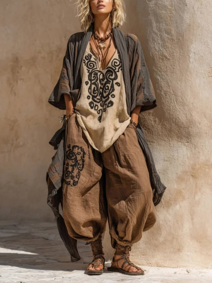 Bernadette | Bohemian Two-Piece Set