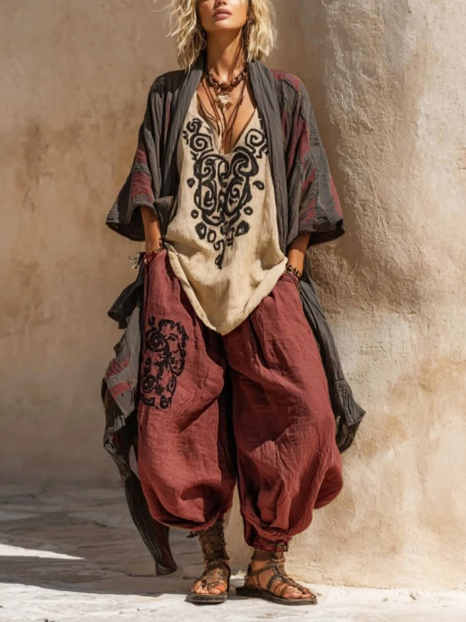 Bernadette | Bohemian Two-Piece Set