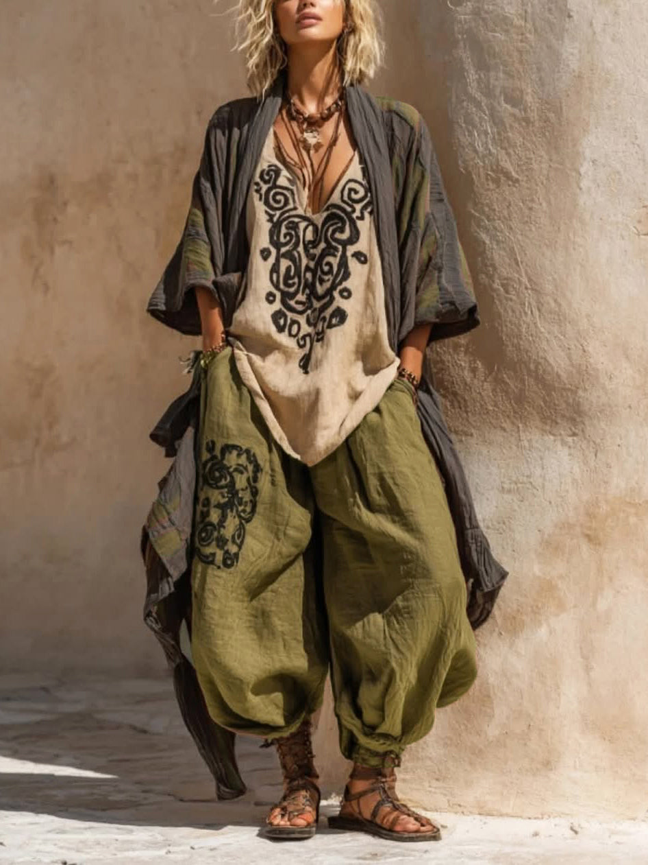 Bernadette | Bohemian Two-Piece Set