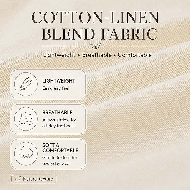 Richard | Men's Cotton Linen Cargo Shorts