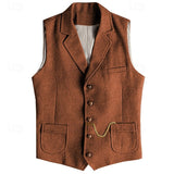 Nathaniel | Tailored Herringbone Waistcoat