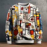 Julian | Artful Crew Neck Sweatshirt