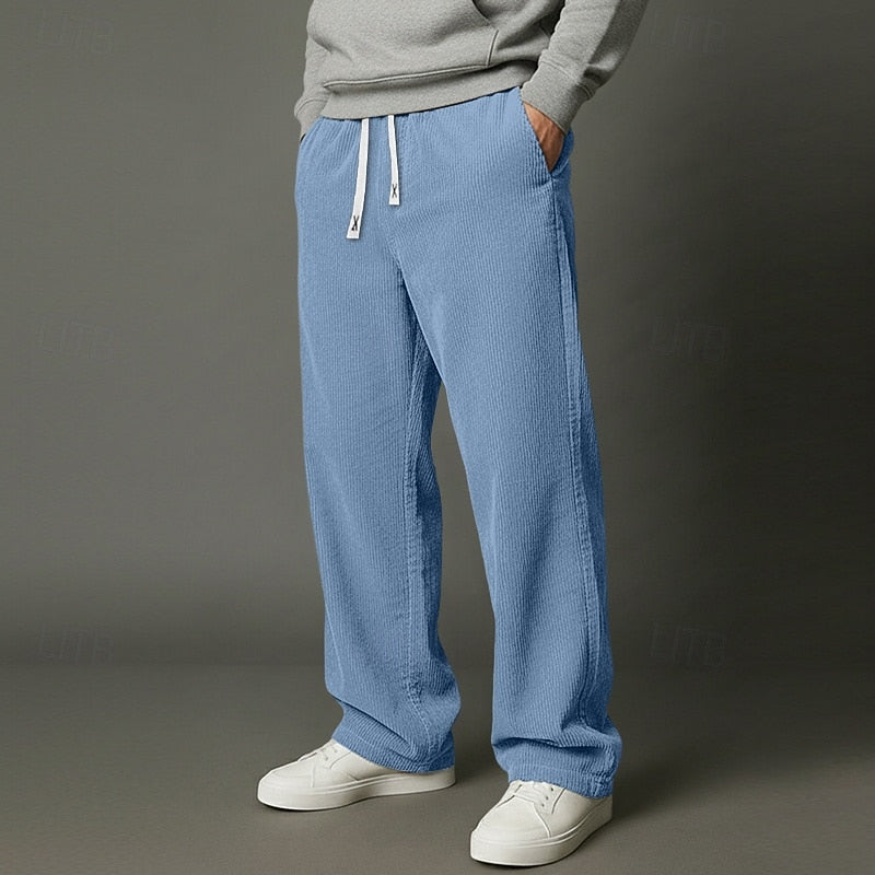 Spencer | Relaxed Wide-Leg Drawstring Pants