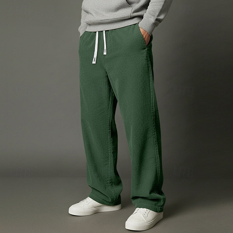 Spencer | Relaxed Wide-Leg Drawstring Pants