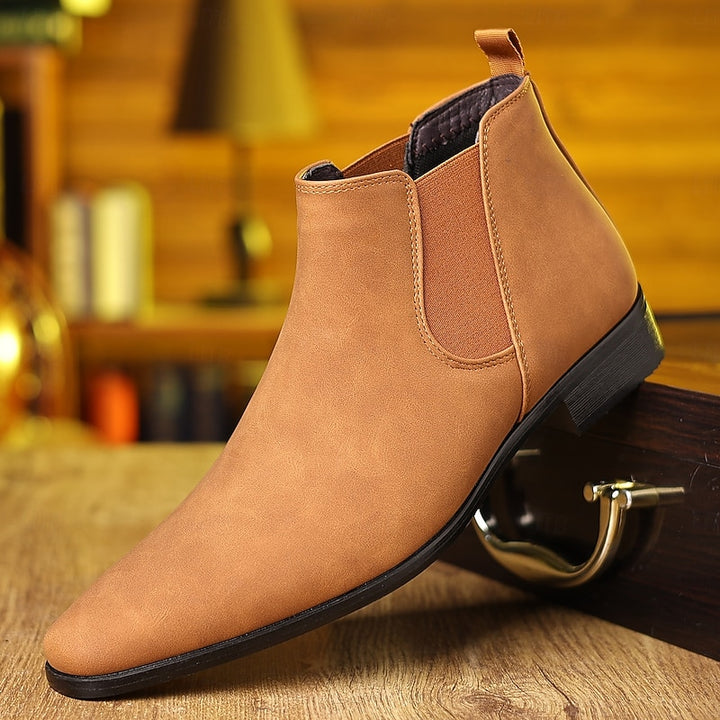 Lawrence | Classic Slip-On Chelsea Boots