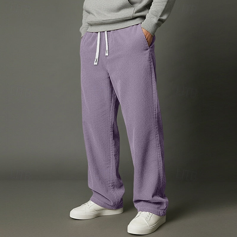 Spencer | Relaxed Wide-Leg Drawstring Pants