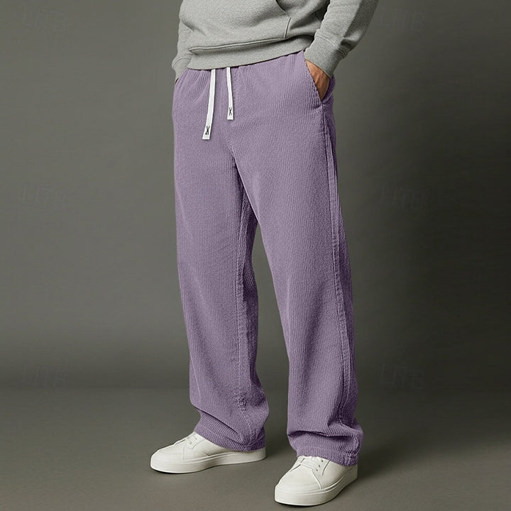 Spencer | Relaxed Wide-Leg Drawstring Pants