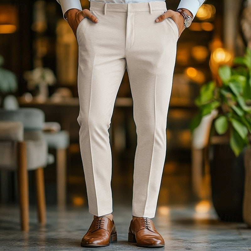Elliot | Tailored Straight-Leg Trousers