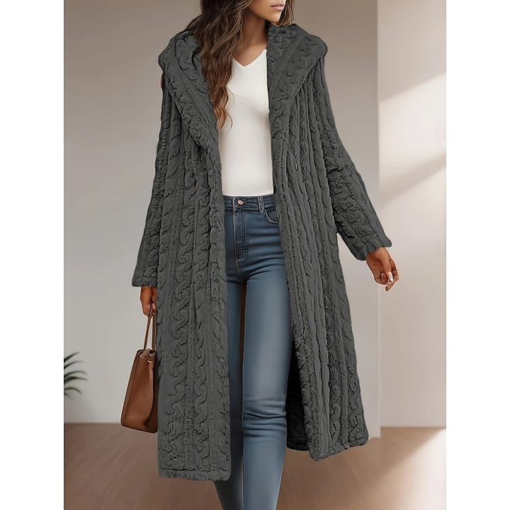 Eliana | Longline Hooded Coat