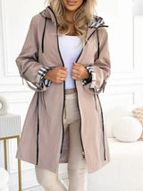 Elina | All-Weather Hooded Trench Coat