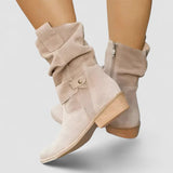 Camila | Slouch Block-Heel Boots