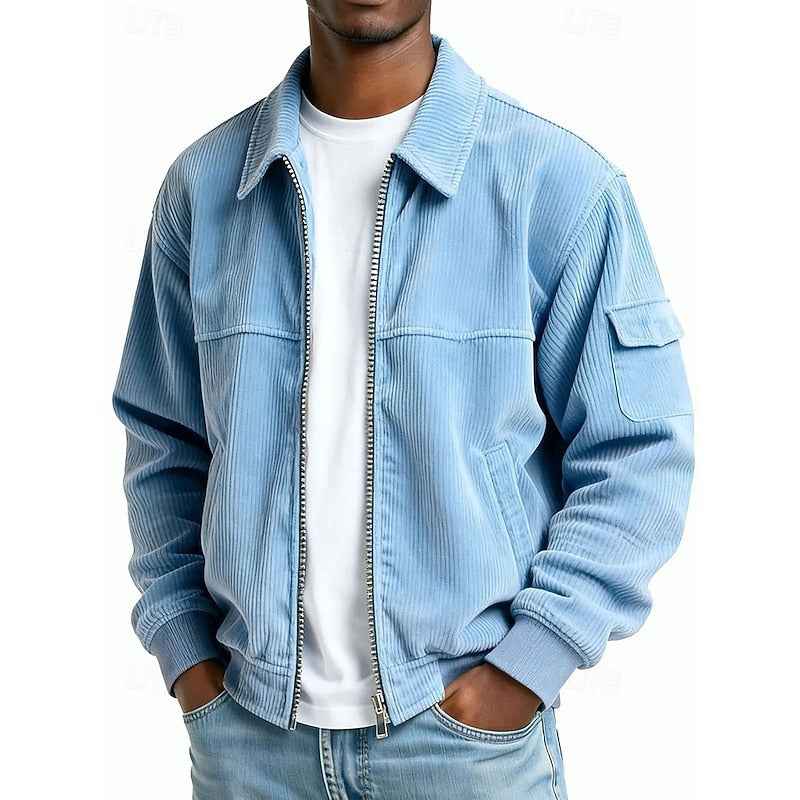 Spencer | Textured Zip Jacket