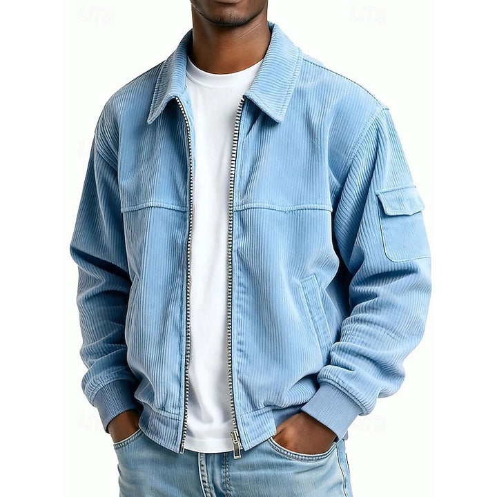 Spencer | Textured Zip Jacket