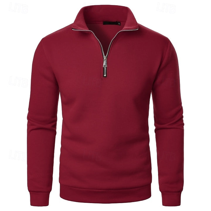 Gideon | Quarter-Zip Pullover Sweatshirt