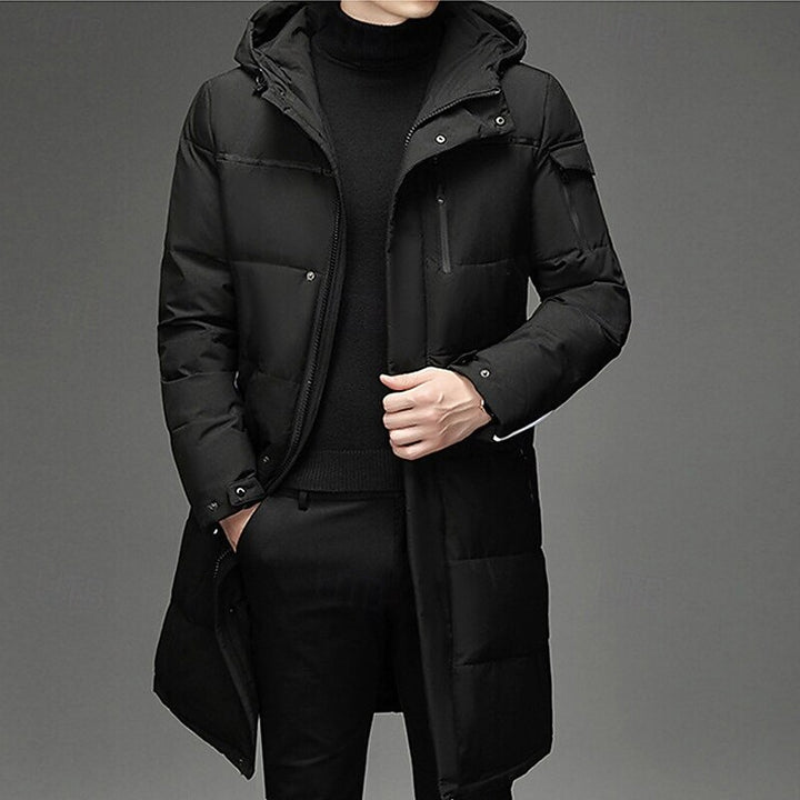Grant | Hooded Longline Puffer Coat