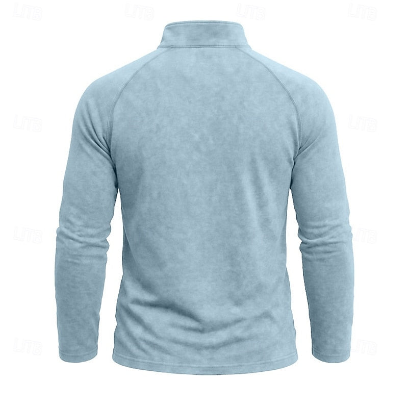 Nolan | Refined Quarter-Zip Top