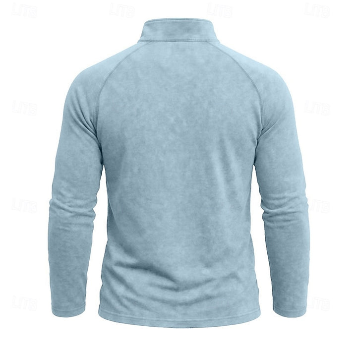 Nolan | Refined Quarter-Zip Top