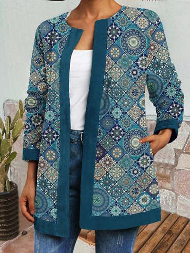 Marigold | Floral Patchwork Quilted Jacket