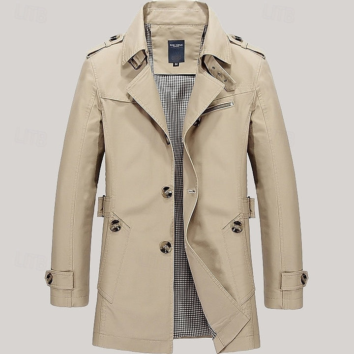 Bradford | Tailored Single-Breasted Trench Coat
