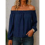 Beatrice | Off-Shoulder Long Sleeve Top