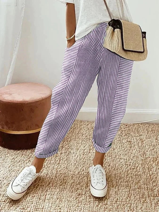 Kate | Striped Pants