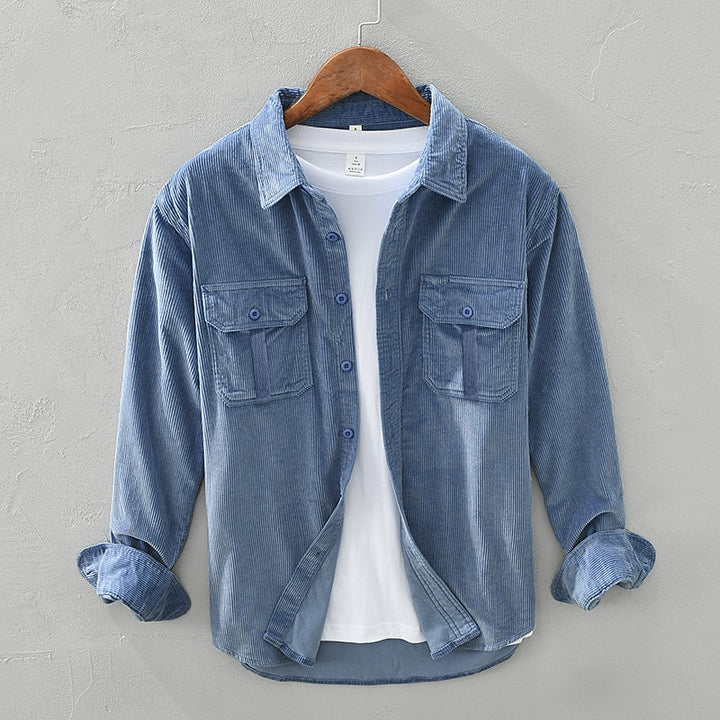 Wyatt | Textured Ridged Overshirt