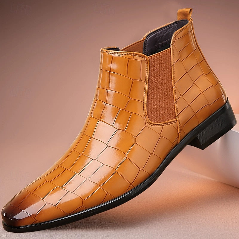 Adrian | Polished Chelsea Boots