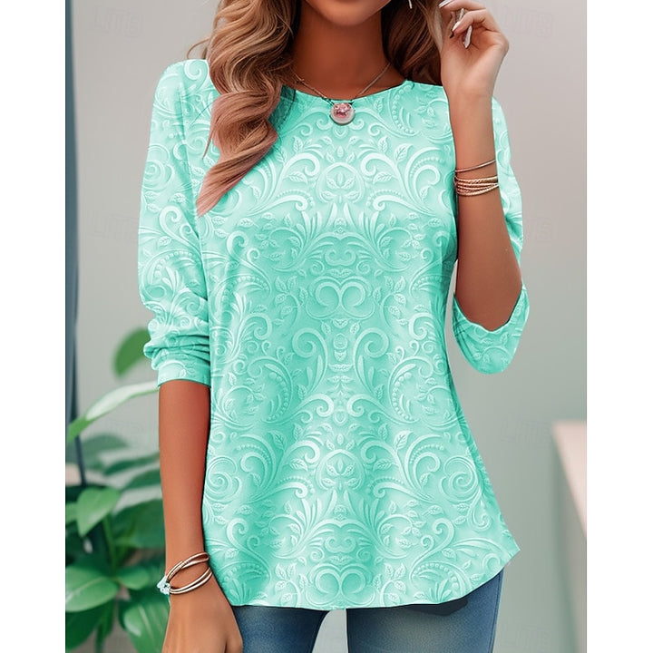 Diane | Elegant Floral Tunic