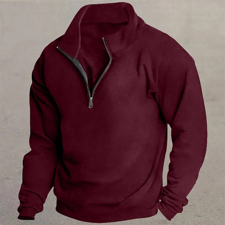 Reid | Quarter-Zip Standing Collar Pullover