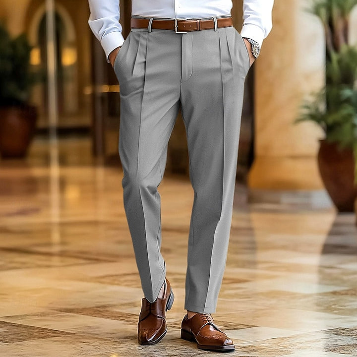 Winston | Tailored Straight-Leg Trousers