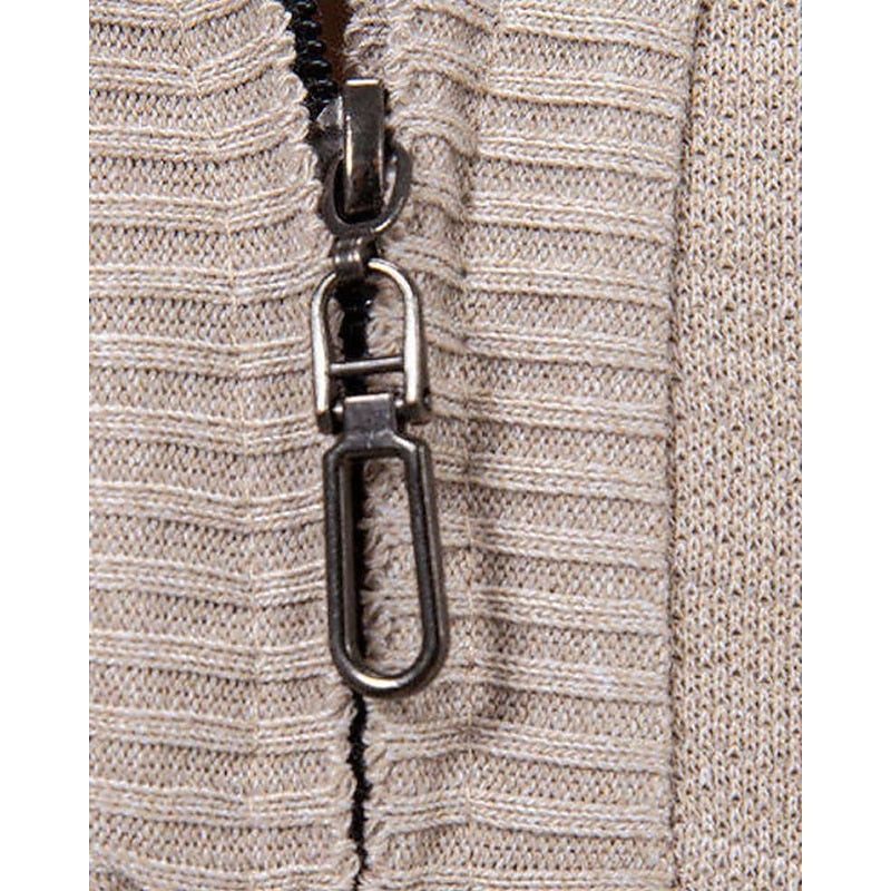 Franklin | Textured Quarter-Zip Sweater