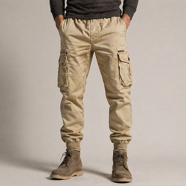 Keith | Men's Cotton Cargo Jogger Pants