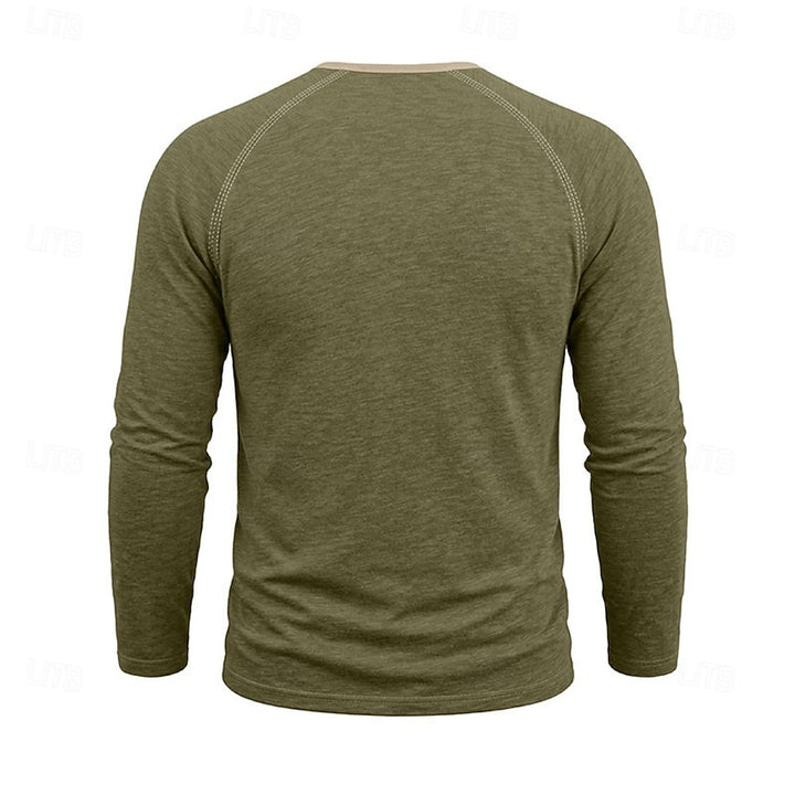 Weston | Classic Long-Sleeve Henley Shirt