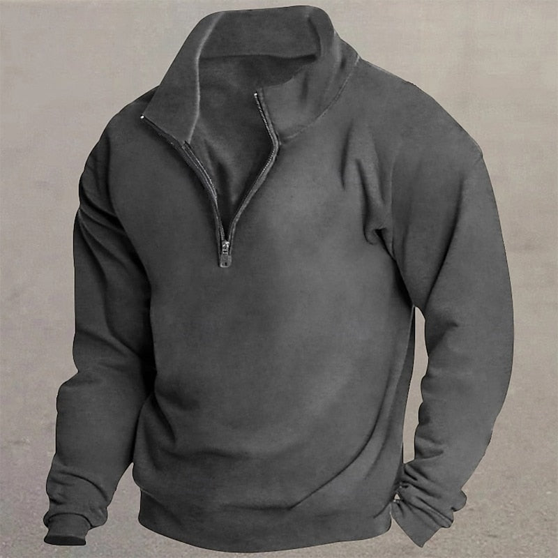 Reid | Quarter-Zip Standing Collar Pullover