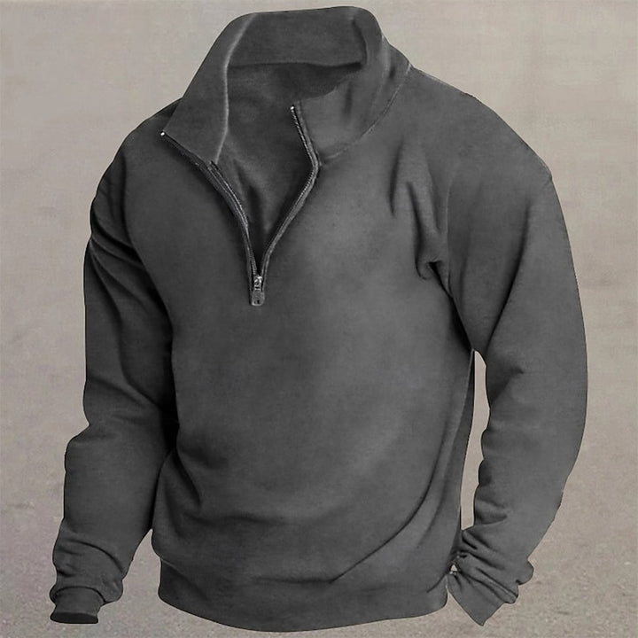Reid | Quarter-Zip Standing Collar Pullover