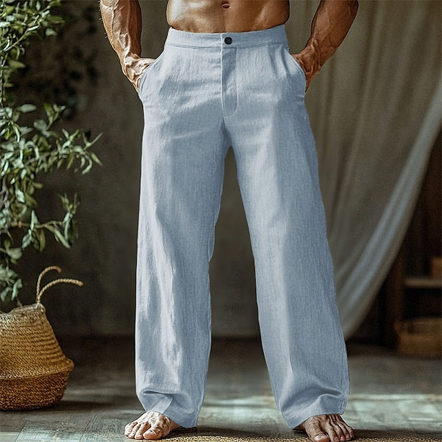 Bryan | Men's Relaxed Linen Trousers
