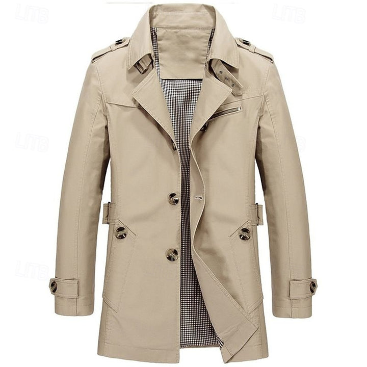Bradford | Tailored Single-Breasted Trench Coat