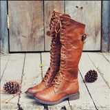 Rosamund | Timeless Lace-Up Riding Boots