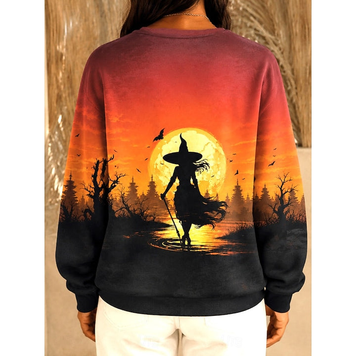 Heidi | Halloween Two-Tone Sweatshirt