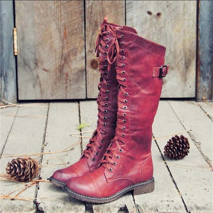 Rosamund | Timeless Lace-Up Riding Boots